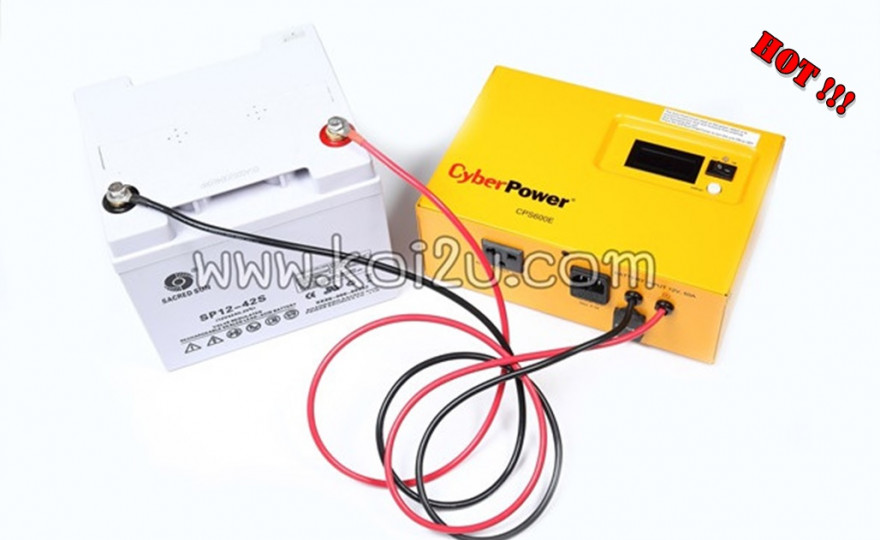 เครื่องสำรองไฟ CYBERPOWER รุ่น CPS600E